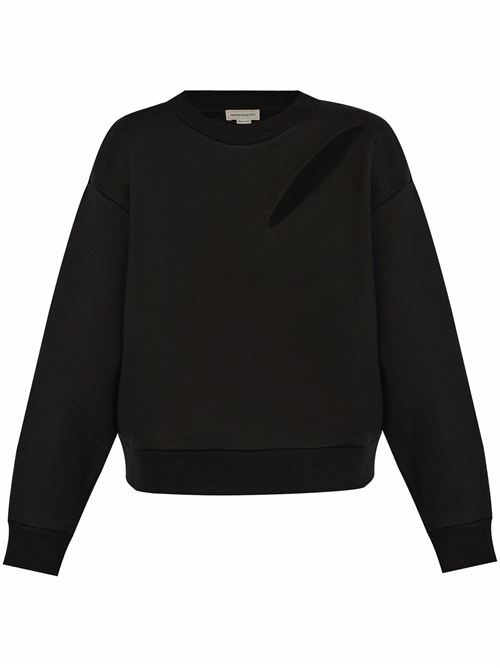 Sweatshirt with cut-out detail ALEXANDER MCQUEEN | 794769QLAC81000